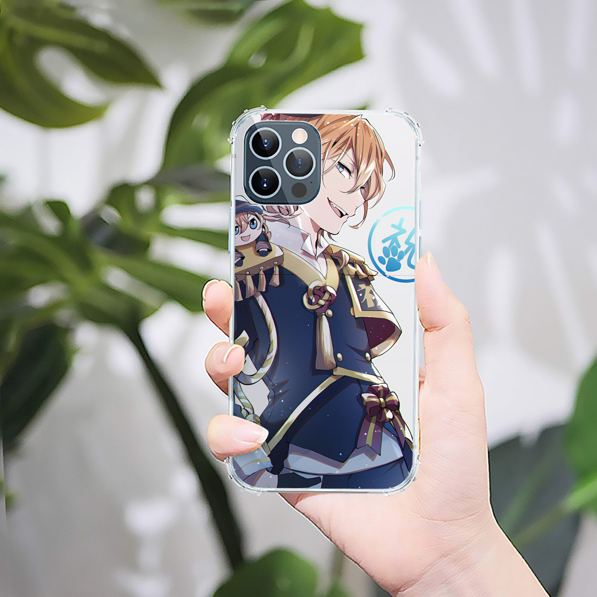 （画像用） 文豪ストレイドッグス Bungo Stray Dogs 【iPhone 12シリーズ対応】透明スマホケース（クリアソフトケース）